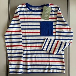 H&M™ Kids' Striped Long Sleeve Shirt | 100% Cotton | Size T6-7